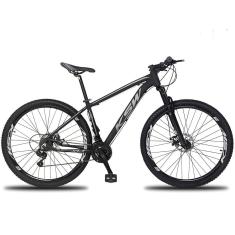 Bicicleta Aro 29 KSW XLT 21V Câmbios e Trocador Shimano Suspensão 100MM
