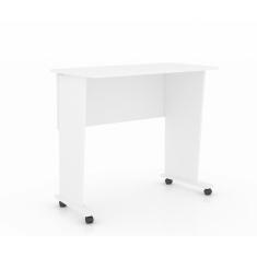 Mesa Escritório Dobrável ME4117 Branco - Tecnomobili