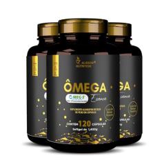 Omega 3 Essence Meg-3 Óleo De Peixe 3X120 Cápsulas Epa Dha Alisson Nut