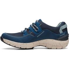 Clarks Tênis feminino Wave Range Ap, Combinação azul, 37