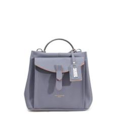 BOLSA FEMININA EM COURO ALÇA DE MÃO COLORIDA "ÂNGELA AISSUM"-Feminino