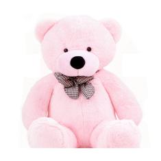 Urso rosa de pelúcia grande 140 cm 1,4 metros Namorada
