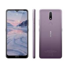 Smartphone Nokia 2.4 64GB Roxo 4G Octa-Core 3GB RAM Tela 6,5 Câm. Dupl