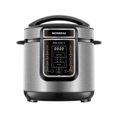 Panela de Pressão Elétrica 6L Mondial Digital Master Cooker PE-60-6L-I