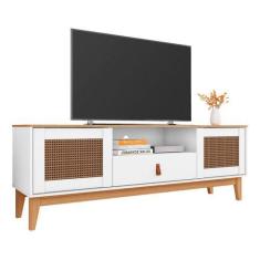 Rack Bancada para Sala De Estar TV até 60 Polegdas Retrô Esmeralda 1,6