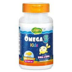 Omega 3 Kids 60 Capsulas Unilife - Unilife Vitamins