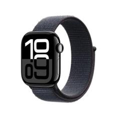 Apple Watch Series 10 GPS  Caixa preta brilhante de alumínio  42 mm  P