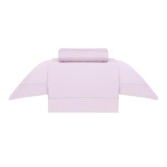 Buddemeyer Jogo de Cama Solteiro Cetim 300 Fios Bud Vision New Colors II 100% Algodão Penteado Rosa 3 peças