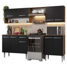 Armário de Cozinha Compacta 229cm Emilly Madesa 15