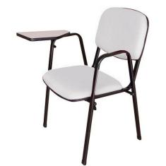 Cadeira Universitária para Auditórios Linha Hotel Branco