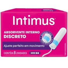 Absorvente Interno Intimus Discreto Mini 8 Unidades