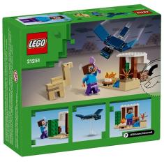 Lego Minecraft Expedicao do Steve AO Deserto 21251