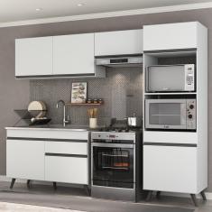Armário De Cozinha 4 Peças Mp3693.964 Veneza Branco