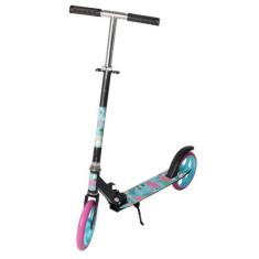 Patinete Infantil Adulto Juvenil 2 Rodas Suporta Até 100kg Dobrável Po