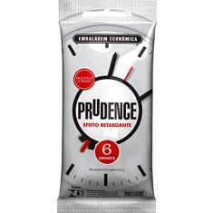 Preservativo Prudence, Opaco, Pacote de 6