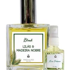 Perfume Masculino Lilás & Madeira Nobre 100ml + Mini 10ml