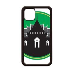 Capa Tailândia feita na Tailândia Temple Shield para iPhone 12 Pro Max para Apple Mini Mobile Case Shell