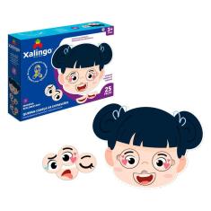  Quebra-cabeça de Encaixe Expressões II - 25 peças Xalingo