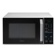 Micro-ondas Midea 35L Branco Porta Preta Smartplate MXSA35P