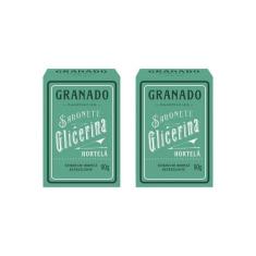 Sabonete Granado 90G Glicerina Hortela-Kit C/2Un