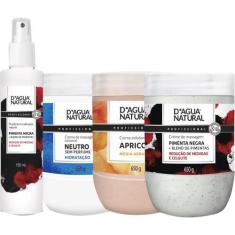 Creme Fluido Pimenta Creme Neutro Esfoliante Dagua Natural - D'Água Na