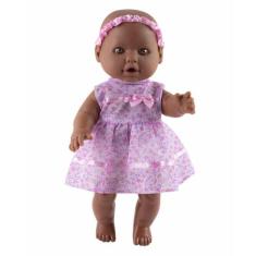 Boneca Sapekinha Faz Xixi Negra Milk Brinquedos