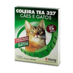 Coleira Antiparasitária Tea Konig para Gatos