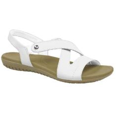Sandalia usaflex rasteira ref r1804, 38, Branco