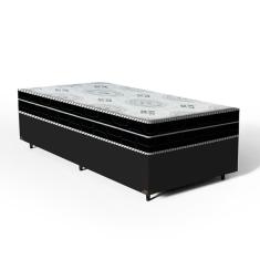 Cama Box com Colchão de Espuma D45 Pillow In Anjos Ortoconfor