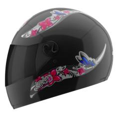 Capacete Fechado Moto Liberty 4 Girls Viseira Fumê Pro Tork Feminino S