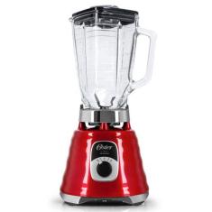 Liquidificador Oster Clássico Vermelho 1,25L 110V, 110V