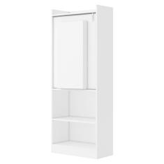 Escrivaninha/mesa Retrátil Com Armário Branca