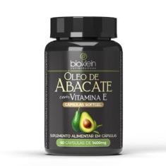 Óleo de Abacate com Vitamina E 60 Cápsulas Softgel 1400mg Bioklein-Unissex