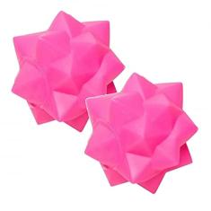 Bola Cravão Vinil, Rosa, 8 cm, HomePet