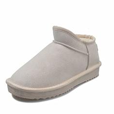 Botas de inverno Sweet Low Heel para viagem e neve e sapatos de veludo, botas femininas de caminhada resistentes à água para mulheres, sapatos de caminhada com bico redondo, tênis