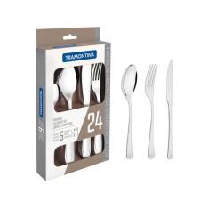 Faqueiro Tramontina Havana Inox - 24 Peças, Inox, 24 Peças