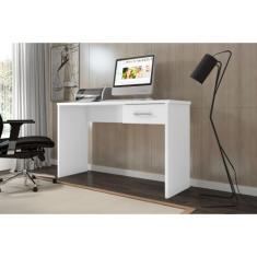 Mesa De Computador Escritório Gávea Escrivaninha Com Gaveta - Móveis L