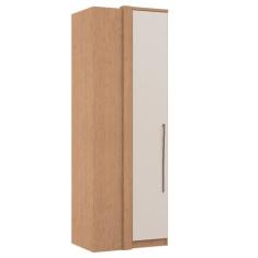 Guarda Roupa de Canto Reto Modulado 1 Porta Elegance Móveis Castro, An