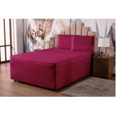 Lençol Luva Para Cama Box Casal Com Elástico Na Base - DJB Enxovais, P