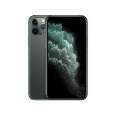 Usado: iPhone 11 Pro Max 256GB Verde Meia-Noite Bom - bateria 70% - Tr