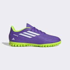 Chuteira Society Infantil Adidas Deportivo III, Roxo, 26