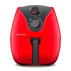 Fritadeira Elétrica Air Fryer 4l 220v 1500w Com Grade Multilaser Vermelha - Ce084