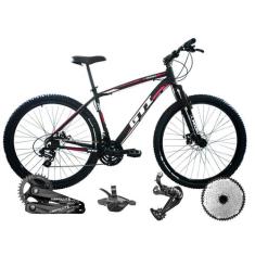 Bicicleta Aro 29 GTI ROMA Quadro em Alumínio 11 Marcha Kit Absolute Fr
