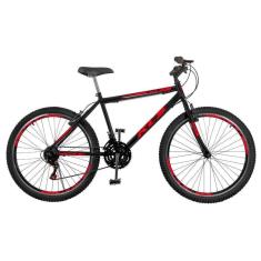 Bicicleta Aro 26 Kls Sport Gold Freio V-Brake Mtb 21 Marchas-Masculino