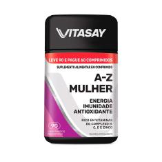 Suplementos Alimentar Vitasay AZ Mulher 90 Comprimidos 90 Comprimidos