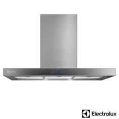 Coifa de Parede Electrolux 90 cm com 03 Velocidades, Painel Blue Touch e Timer Inox - 90CTS