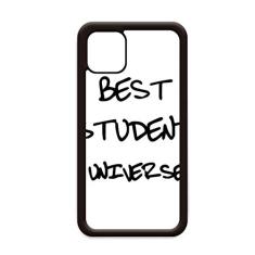 Best Student Universe Citação de estudante para iPhone 11 Pro Max Capa para Apple Mobile Case