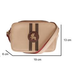 Bolsa tranversal Buldogue francês 