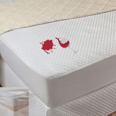 Protetor De Colchão Impermeável Cama Solteiro Matelado Com Elástico - 