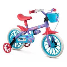 Bicicleta aro 12 infantil nathor stitch
